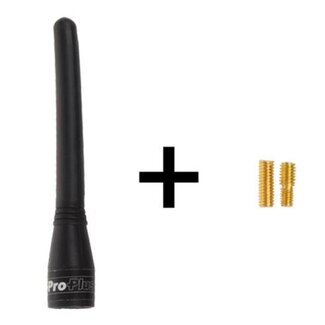ProPlus Compacte auto antenne - Universeel - Inclusief M5 & M6 adapters - 10 cm
