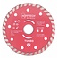 Hofftech Diamantschijf - Ø 125 mm - Nat en droog - Voor beton en steen - 1 stuk