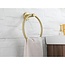 REA Handdoekring - Geborsteld goud - Luxe wandmontage - 155 x 170 mm