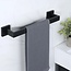REA Handdoekstang - Wandmontage - Mat Zwart - 550 mm - Modern Design