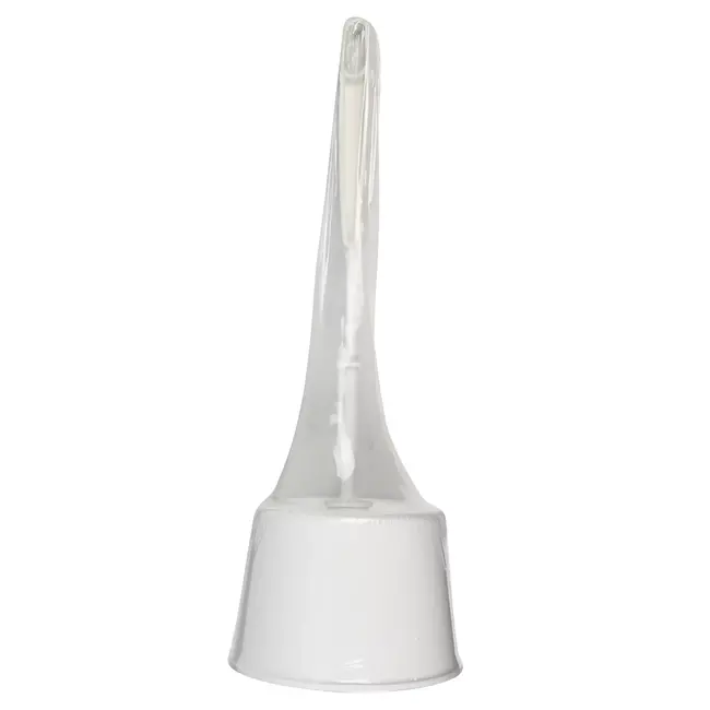 Benson Staande wc-borstel met houder - duurzaam kunststof - 37 cm - wit