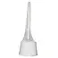 Benson Staande wc-borstel met houder - duurzaam kunststof - 37 cm - wit