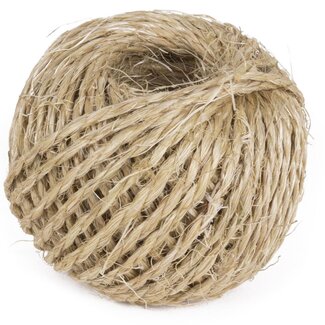 Benson Universeel sisal touw - 25 meter - 100 gram - duurzaam en weerbestendig