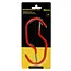 Benson Stalen ophanghaken - 15 cm - rood - set van 2