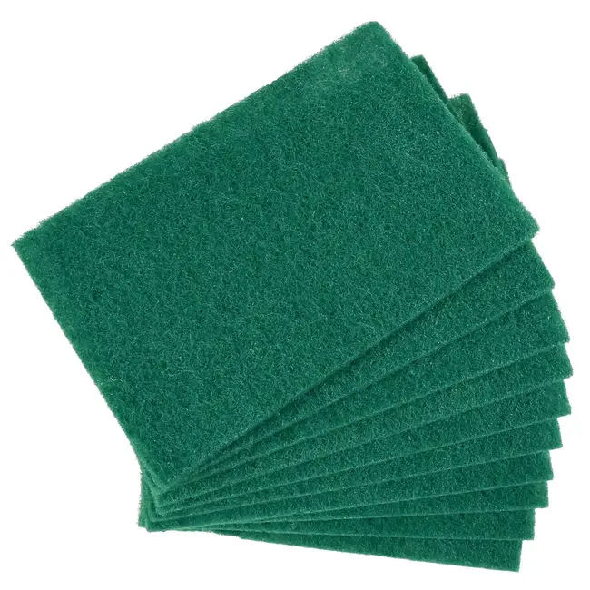 Benson Schuurpads - Multifunctioneel - 14.5 x 10 x 1 cm - Groen - 10 stuks