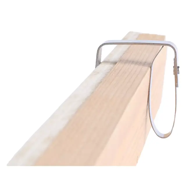 Benson Roestvrijstalen tafelkleedklemmen - verend - set van 4 - geschikt voor tafels tot 3,5 cm