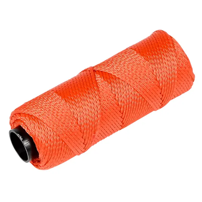 Benson Oranje bouwlijn touw - 1.8 mm diameter - 50 meter lengte - opvallend en duurzaam