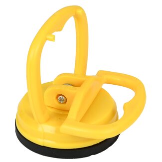 Benson Compacte vacuümzuignap - 55 mm - 11 kg trekkracht - geel - per stuk