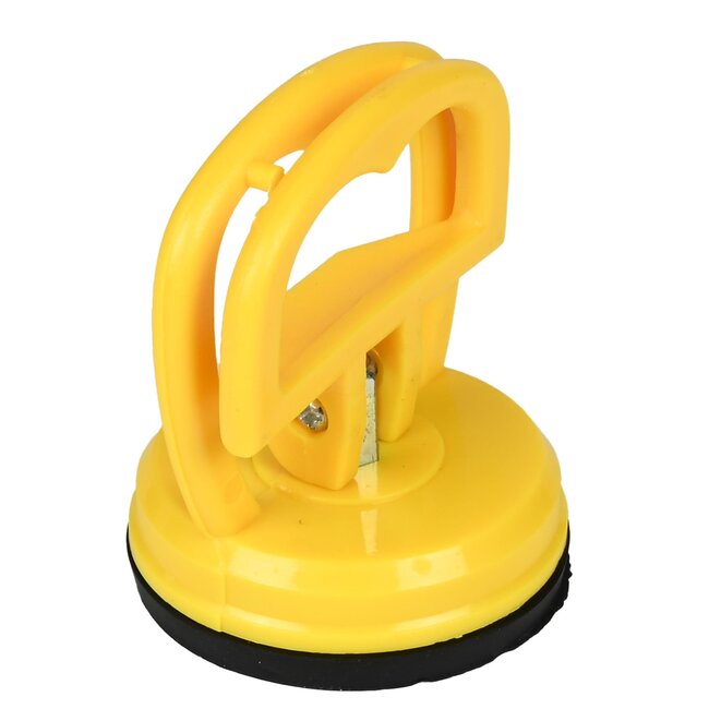 Benson Compacte vacuümzuignap - 55 mm - 11 kg trekkracht - geel - per stuk