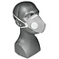 Benson Stofmasker met ventiel - FFP2 - Grijs - Set van 2 - Comfortabel ademen