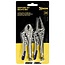 Benson Mini-griptang set - rechte bek - snelspanner - traploos instelbaar - 100 mm - 2 stuks