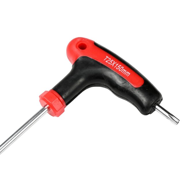 Benson Torx schroevendraaierset - T-vorm - Antislip - 10-delig - Inclusief wandhouder