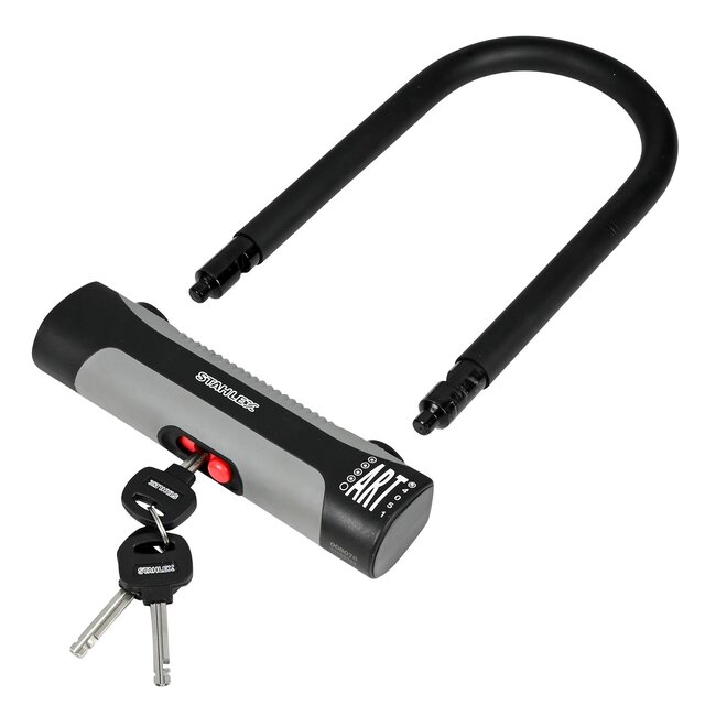 Stahlex Beugelslot - ART 4-sterren - Dubbelzijdige vergrendeling - Gehard staal - 18 x 24.5 cm