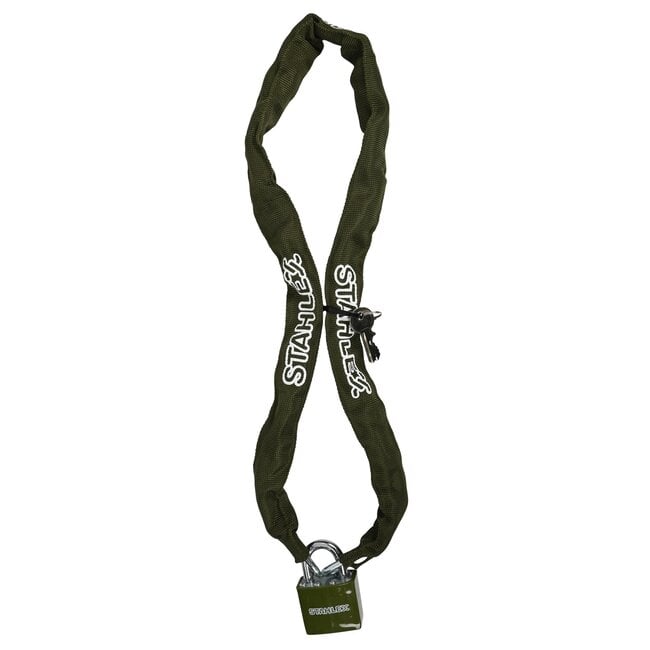 Stahlex Kettingslot - Gehard Staal - 100 cm - Inclusief 2 Sleutels - Mix