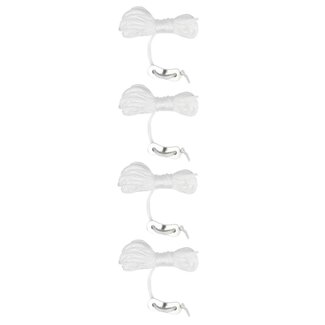Benson Set scheerlijnen - 3,5 meter - met klemmen - 4 stuks - duurzaam nylon