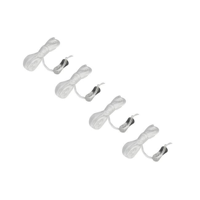 Benson Set scheerlijnen - 3,5 meter - met klemmen - 4 stuks - duurzaam nylon