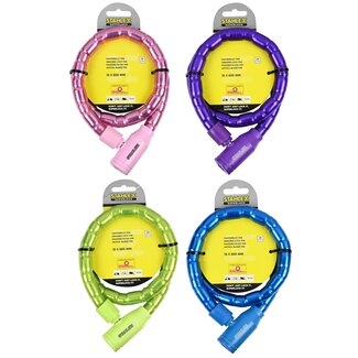 Benson Robuust pantserslot - gehard staal - Ø 18 mm - 800 mm - kleurenmix