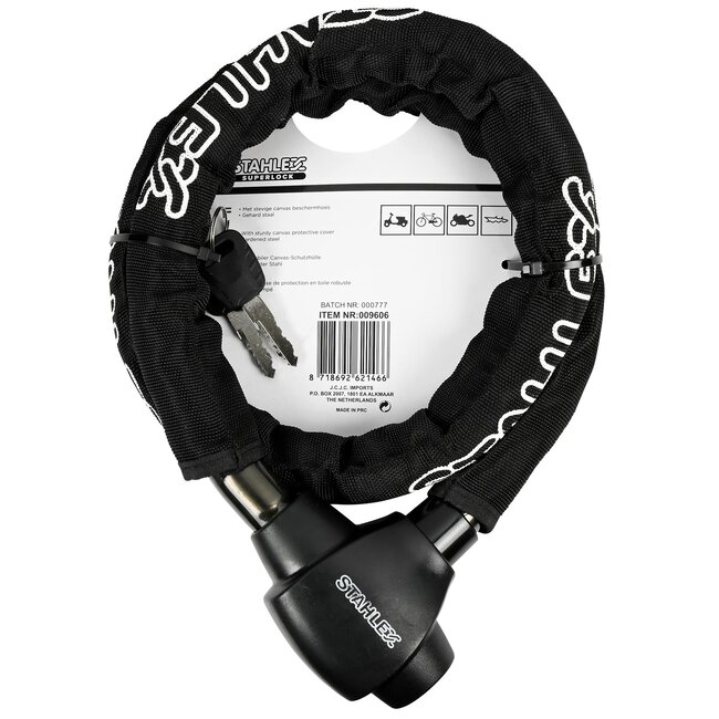 Benson Robuust pantserslot - Ø 22 mm - 1200 mm - hoge beveiliging - kleurenmix