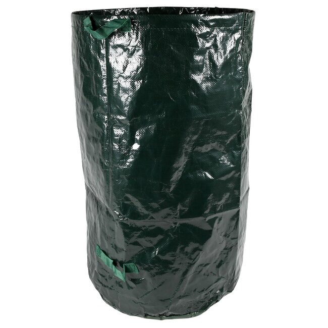 Benson Tuinafvalzak - 110 liter - waterafstotend - opvouwbaar - 3 handgrepen - Ø 45 x 70 cm - groen