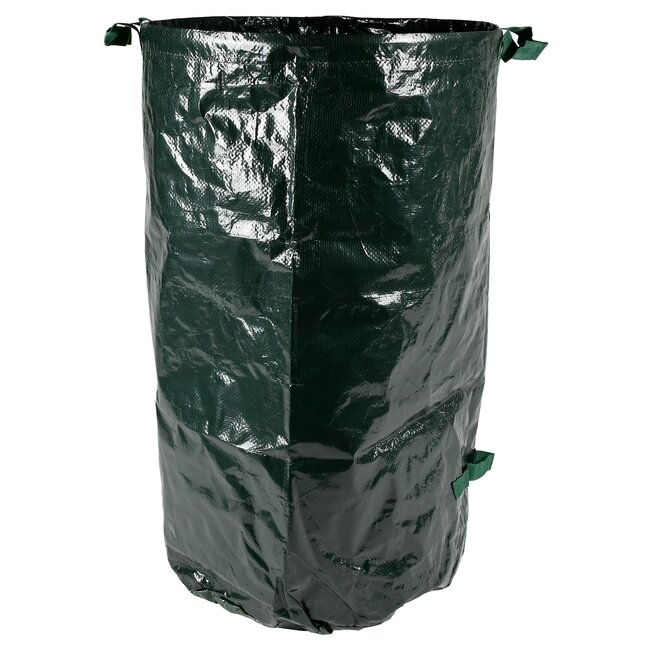 Benson Tuinafvalzak - 110 liter - waterafstotend - opvouwbaar - 3 handgrepen - Ø 45 x 70 cm - groen