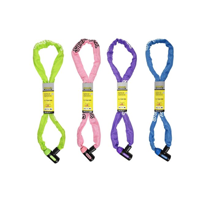 Benson Kettingslot - gehard staal - Ø 5 x 1200 mm - diverse kleuren