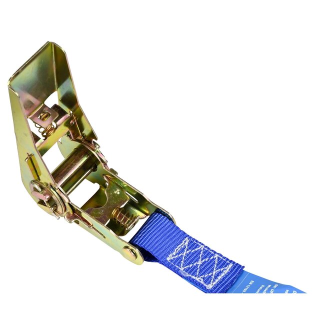 Benson Sterke spanband met ratel - 5 meter - 300 kg - blauw