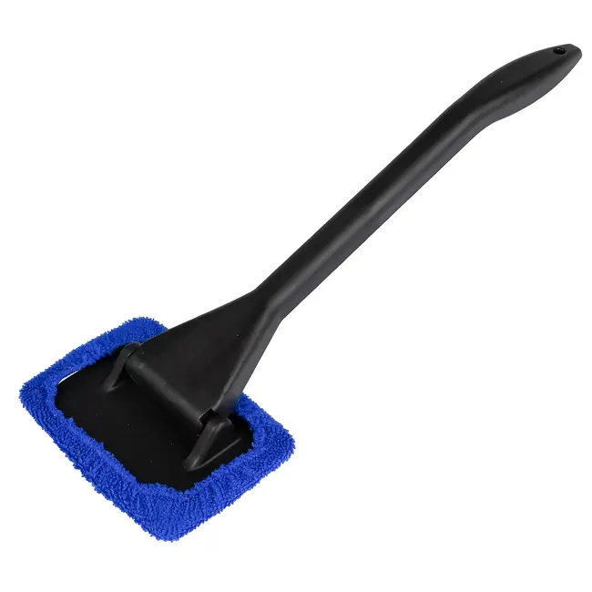 Benson Raamreiniger - Microvezel - 34 cm - Blauw/Zwart - Eenvoudig Onderhoud