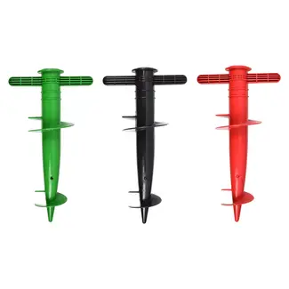 Benson Parasolvoet - Grondboor - Kunststof - 30 cm - Voor Diameter 25-36 mm - Diverse Kleuren Benson Parasolvoet - Grondboor - Kunststof - 30 cm - Voor Diameter 25-36 mm - Diverse Kleuren