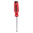 Benson Platte schroevendraaier - uitstekende grip - 3 x 75 mm - rood/zwart