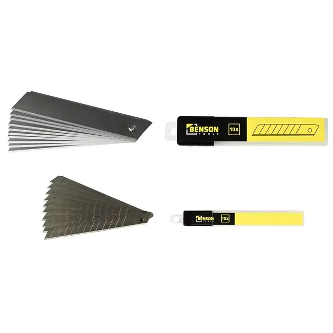 Benson Afbreekmessenset - Inclusief reserve mesjes - 26-delig - 9 en 18 mm