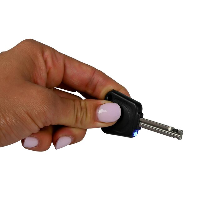 Stahlex Kettingslot - ART 3-sterren - 10 mm schakels - 140 cm - zwart