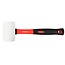 Benson Installatiehamer - Witte rubberen kop - 450 gram - 290 mm lengte