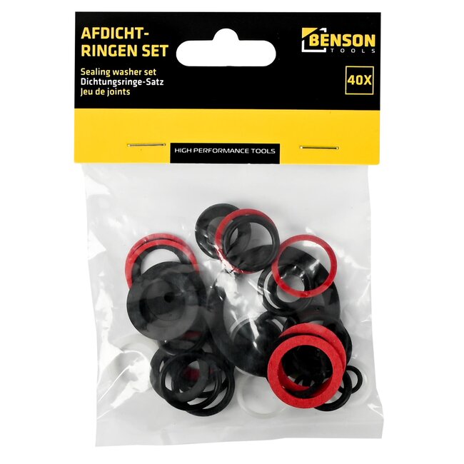 Benson Sanitairringset - O-ringen - 40-delig - Diverse maten