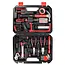 Hofftech Complete gereedschapset in handige koffer - 108 delig - overzichtelijk en draagbaar