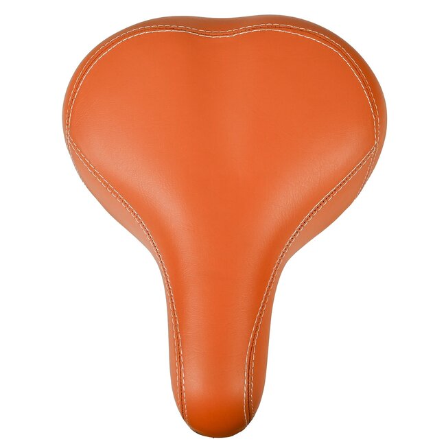 Benson Comfortabel fietszadel - Gel vulling - Lichtbruin - 250 x 200 mm
