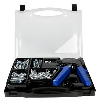 Hofftech Complete hollewand ankerset - 72-delig - inclusief tang en opbergkoffer