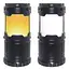 Benson Campinglamp - Flame effect - 2 in 1 - Ø 87 x 182 mm - Met dimmer en draagbeugel