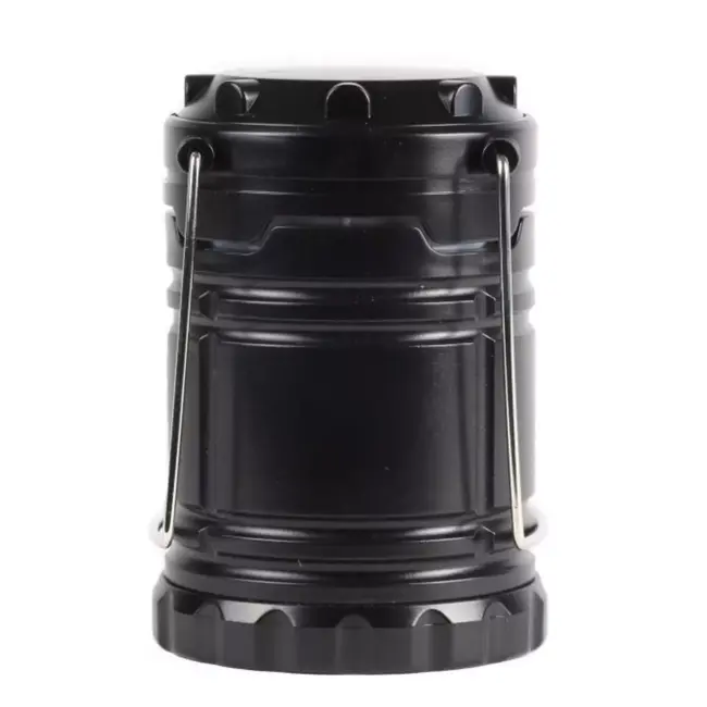 Benson Campinglamp - Flame effect - 2 in 1 - Ø 87 x 182 mm - Met dimmer en draagbeugel