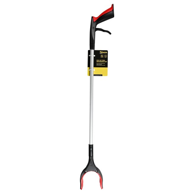 Benson Grijptang - Draaibare kop - 82 cm - Extra grip - Zwart met rood