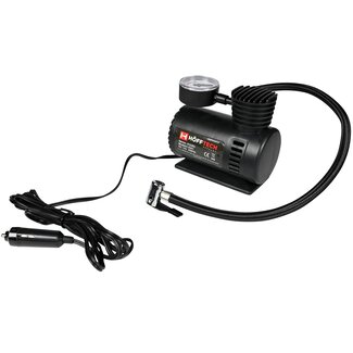Hofftech Compacte luchtcompressor - 12V - 250 PSI - 17 Bar - met accessoires