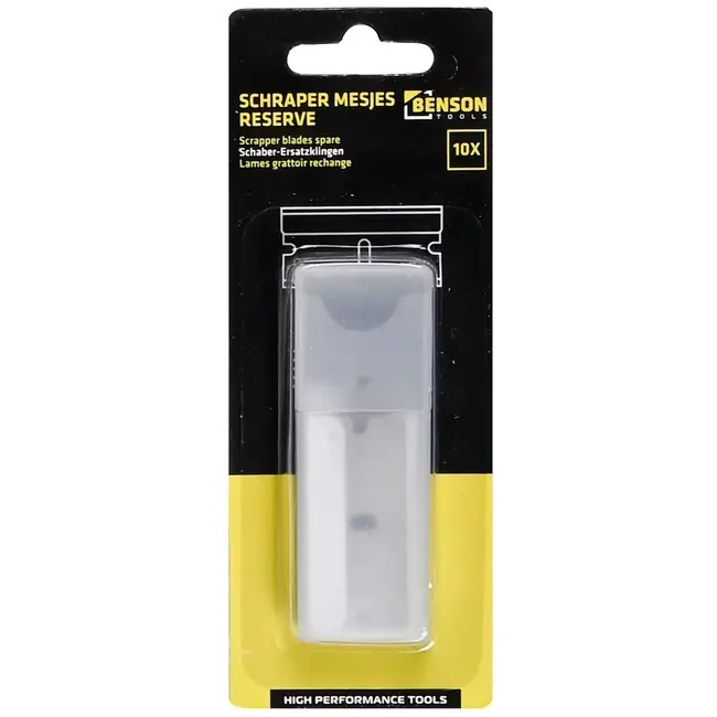 Benson Reserve mesjes voor verfkrabber - 40 mm breed - 10 stuks