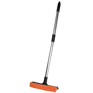 Benson Telescopische ramenwisser - Verstelbaar 45-75 cm - Rood - Streeploos schoonmaken