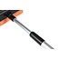 Benson Telescopische ramenwisser - Verstelbaar 45-75 cm - Rood - Streeploos schoonmaken