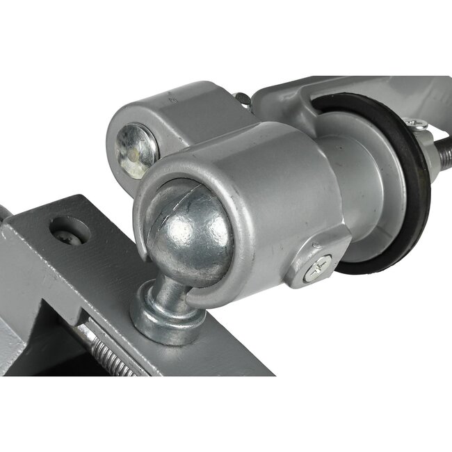 Benson Draaibare bankschroef met kogelgewricht - 50 mm - 360 graden - slijtvast aluminium