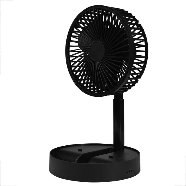 Benson Compacte USB Ventilator - 3 Windsnelheden - Draagbaar en Oplaadbaar