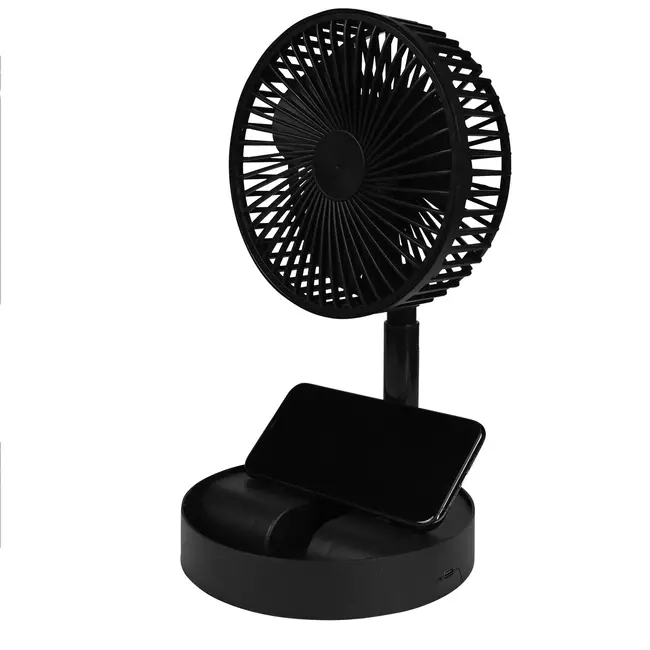 Benson Compacte USB Ventilator - 3 Windsnelheden - Draagbaar en Oplaadbaar