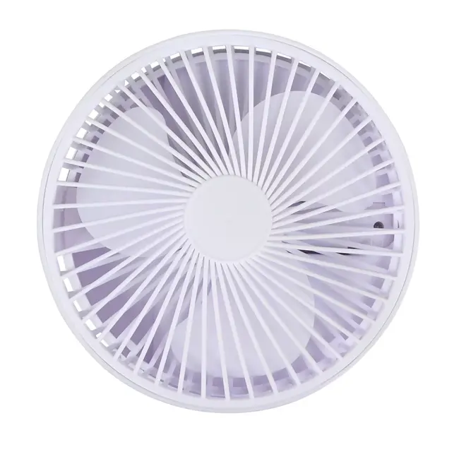 Benson Compacte USB Ventilator - 3 Windsnelheden - Draagbaar en Oplaadbaar - Wit