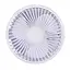 Benson Compacte USB Ventilator - 3 Windsnelheden - Draagbaar en Oplaadbaar - Wit