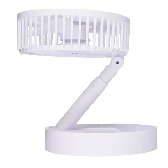 Benson Compacte USB Ventilator - 3 Windsnelheden - Draagbaar en Oplaadbaar - Wit