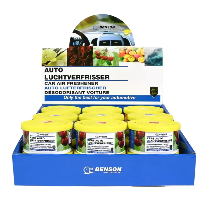 Benson Auto Luchtverfrisser - Mix Geuren - Verstelbare Geursterkte - per Stuk